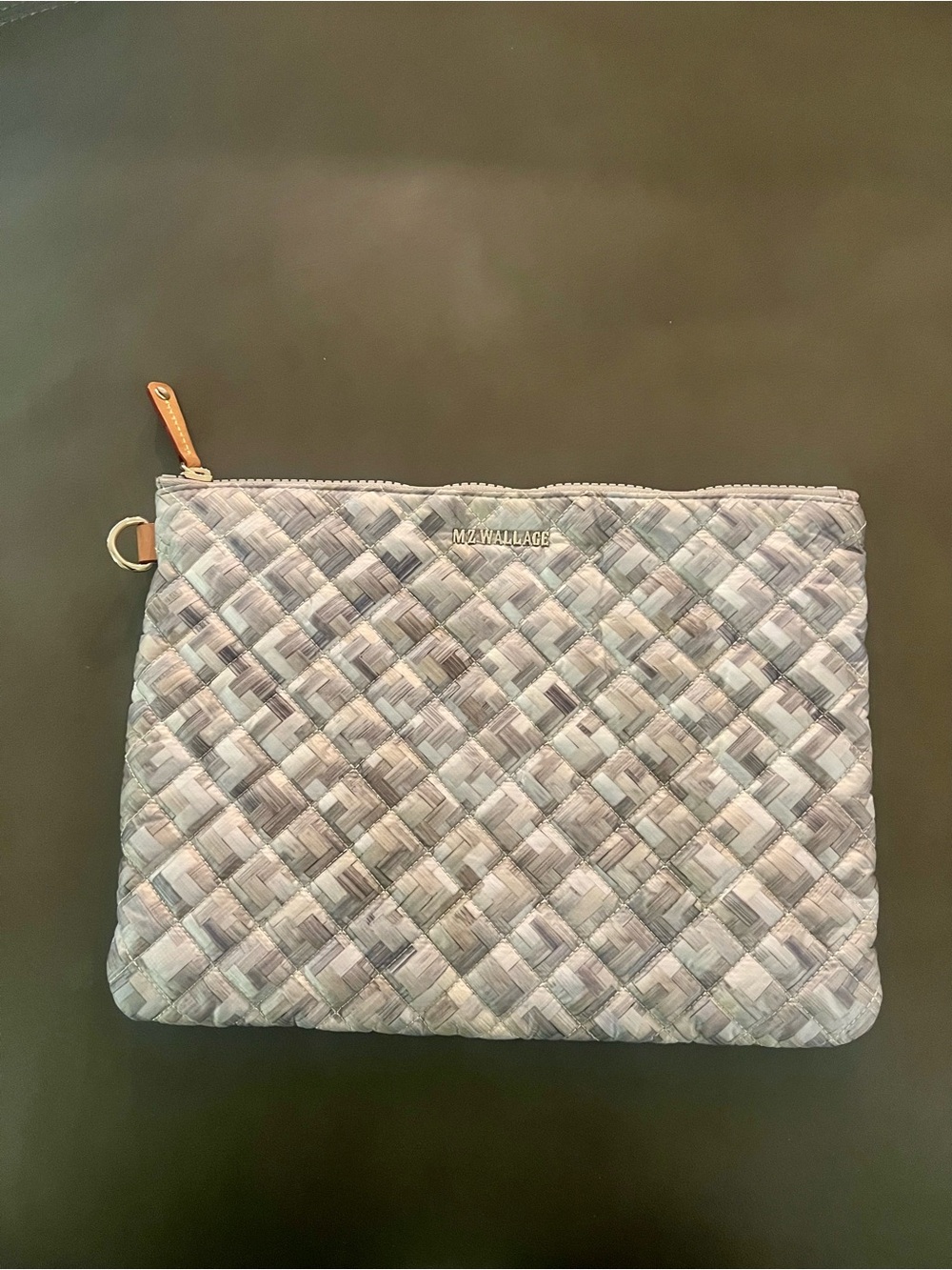 MZ Wallace Metro Pouch - Beige Gold- Excellent Used Once
